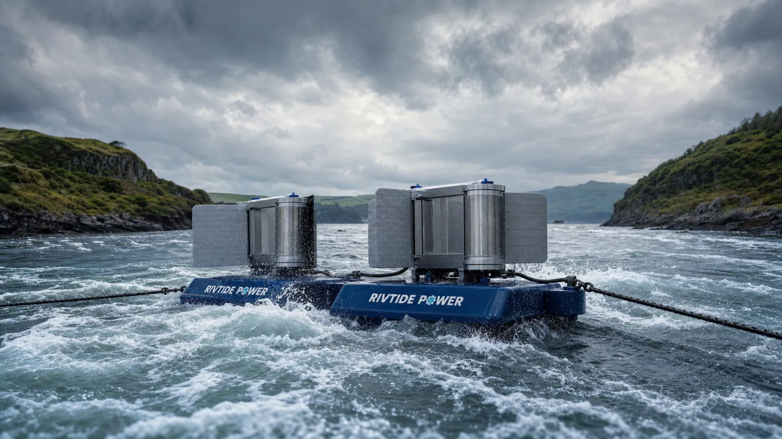RivTide Power subsea tidal energy technology in Scottish waters